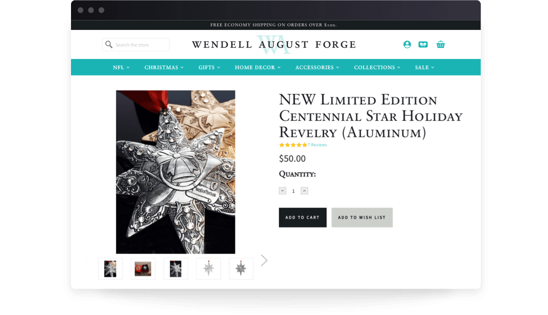 citaat afbeelding winkel wendell august forge